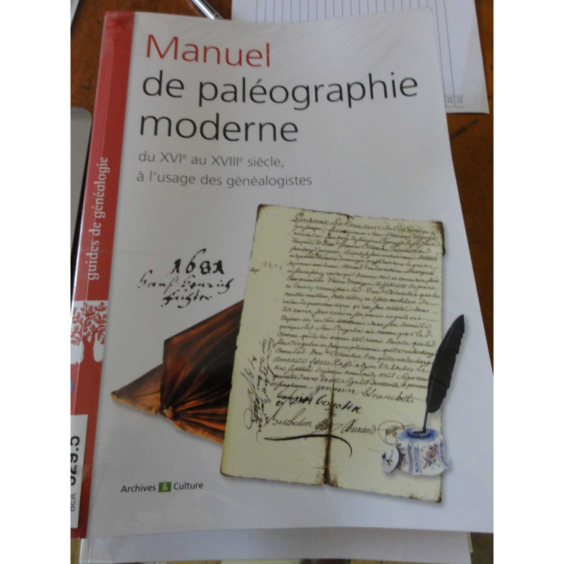 Manuel de Paléographie moderne