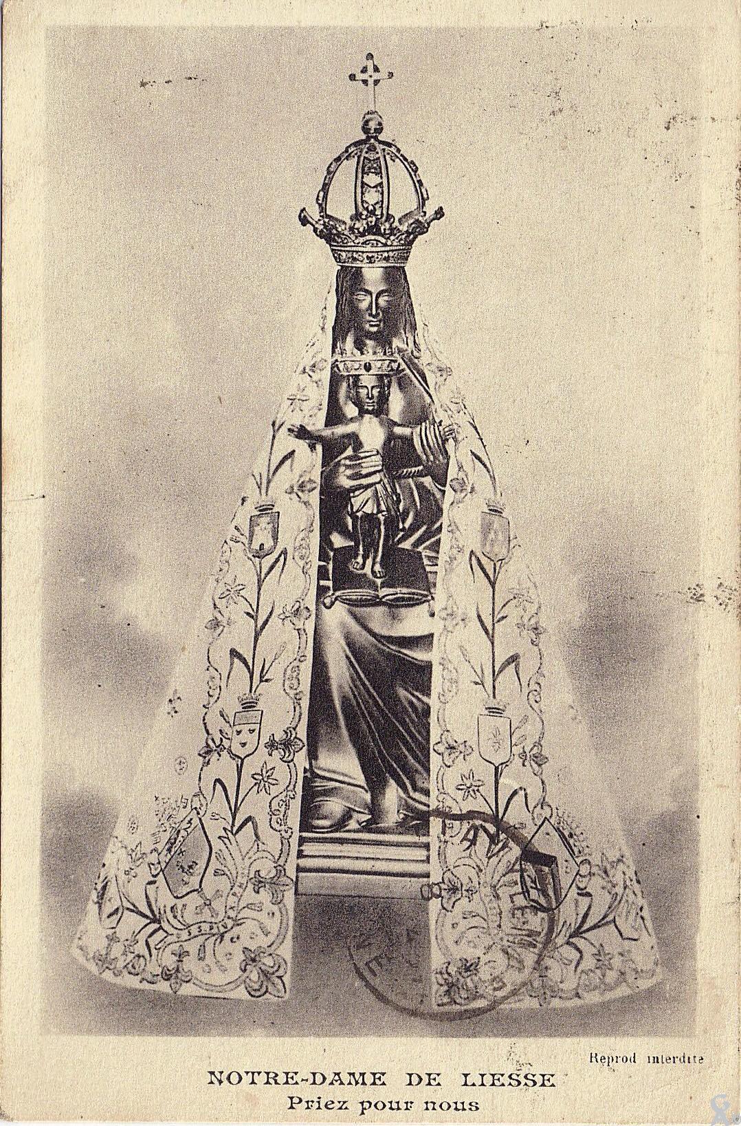 Isméria, la vierge noire de Notre Dame de Liesse – Généalogie Aisne
