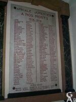 Plaque commémorative de l'école Jumentier