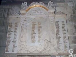 Plaque Commémorative de l'Eglise