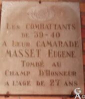 Plaque Commémorative 