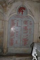 Plaque Commémorative Paroisse ND  de Laon