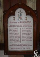 Plaque Commémorative de l'église