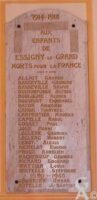 Plaque Commémorative Mairie