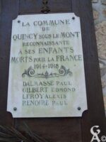 Plaque Commémorative Mairie