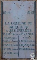 Plaque Commémorative Mairie