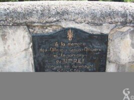 Plaque commémorative du pont Gambetta