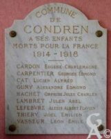 Plaque Commemorative de la Mairie