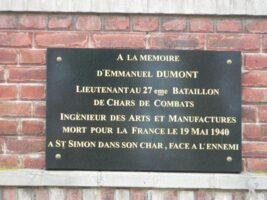 Plaque Commémorative 