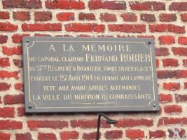 Plaque Commémorative 