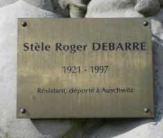 Stèle Commémorative Roger DEBARRE