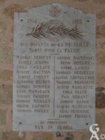 Plaque Commémorative de l'Eglise
