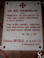 Plaque Commémorative de l'Eglise