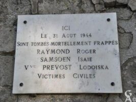Plaque Commémorative des Victimes Civiles