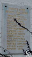 Morts en 1917pendant l'évacuation