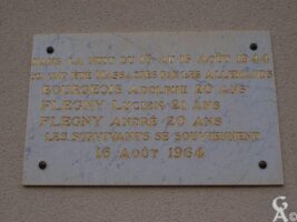 Plaque Commémorative 1939-1945