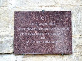 Plaque Commémorative du 5e RD