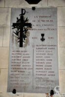 Plaque Commémorative de l'Eglise