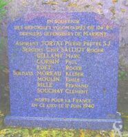 Stèle Commémorative des Volontaires du 104e RI