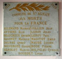 Plaque Commémorative de la Mairie