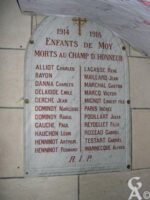 Plaque Commémorative de l'Eglise