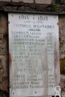 Plaque Commémorative de la Mairie