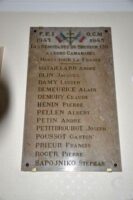 Plaque Commémorative FFI OCM Mairie