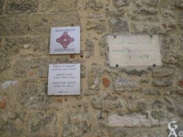 Plaque Commémorative 