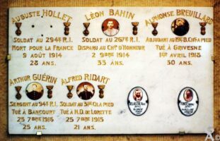 Plaque Commémorative de la Mairie