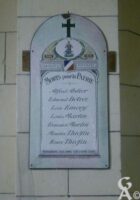 Plaque Commémorative de l'Eglise