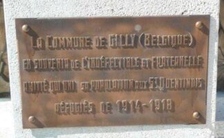 Plaque Commémorative de l'Amité Franco-Belge