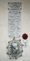 Plaque Commémorative de l'Eglise