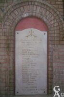 Plaque Commémorative de l'Eglise