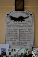 Plaque Commémorative de la Mairie