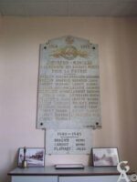 Plaque Commémorative de la Mairie