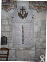 Plaque Commémorative de l'Eglise