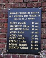 Monument Commémoratif du Hameau de la Junière