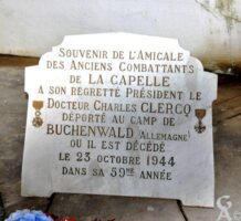 Plaque Commémorative Charles CLERCQ