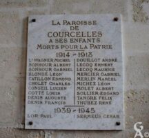 Plaque Commémorative de l'Eglise
