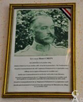 Tableau Commémoratif du Colonel CHEPY