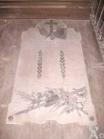 Plaque Commémorative de l'Eglise