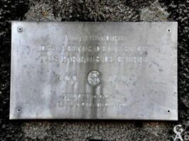 Plaque Commémorative de la SNCF