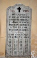 Plaque Commémorative des Braves