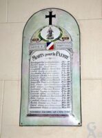 Plaque Emaillée de l'Eglise