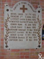 Plaque commémorative de l'église