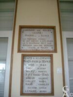 Plaques Commémoratives de la Mairie