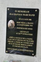Stèle Commémorative Jean Baptiste MARCHAND