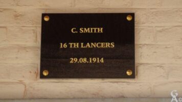 Plaque Commémorative Charles SMITH