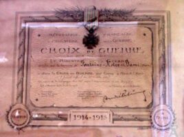 Croix de Guerre de la Mairie