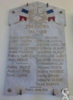 Plaque Commémorative de l'Eglise